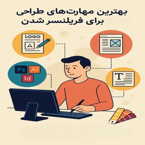بهترین مهارت‌های طراحی گرافیک برای فریلنسر شدن