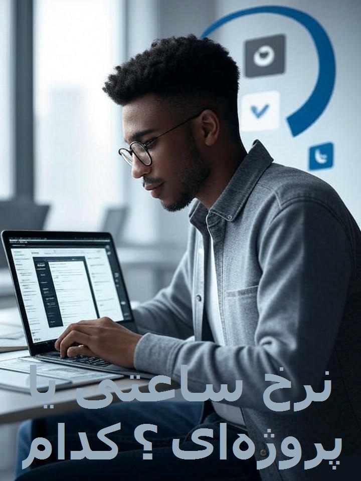 نرخ ساعتی یا پروژه‌ای 